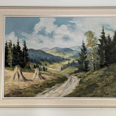 Original Baumann Black Forest Painting #1