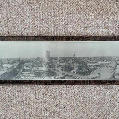 1917 Bird's Eye View of Waco, TX