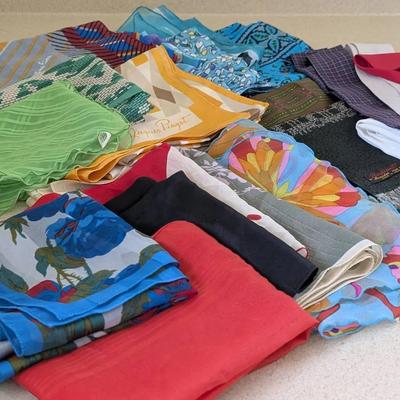 Silky Fashion Scarves