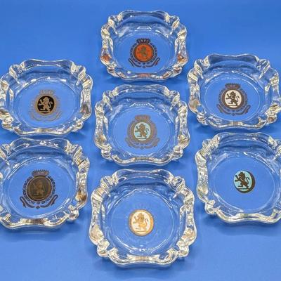 Rampant Lion Ashtrays