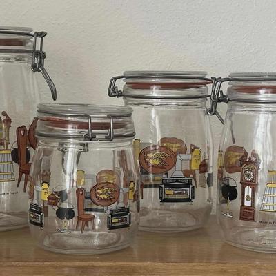 Arc France Glass Canisters