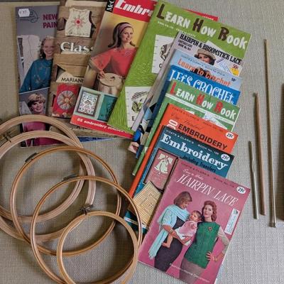 Needlework Tools and Books