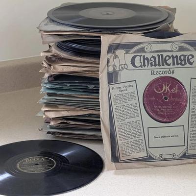 78 Vinyl Record Collection 