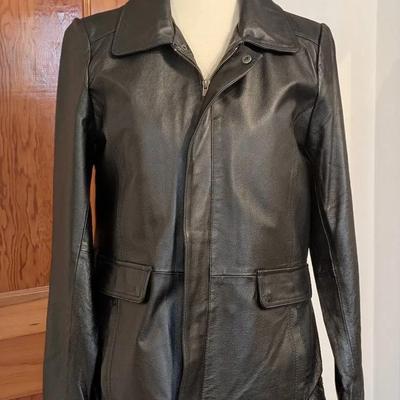 NRA Leather Concealed Carry Jacket 