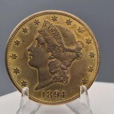 1894-S Liberty Head $20 Coin