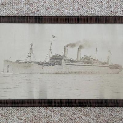 WWI Era Photo of RMS Laconia 