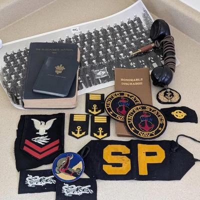 WWII Navy Militaria