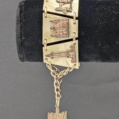 Celluloid London Landmarks Panel Bracelet 