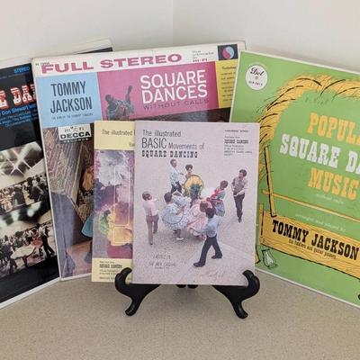 Square Dancing Vinyl Records and Booklets