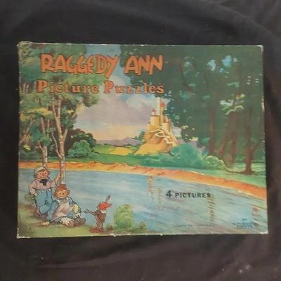 Raggedy Ann Picture Puzzles – Set of 4