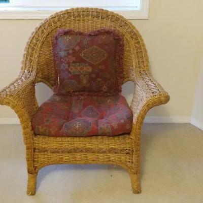 Wicker Armchair