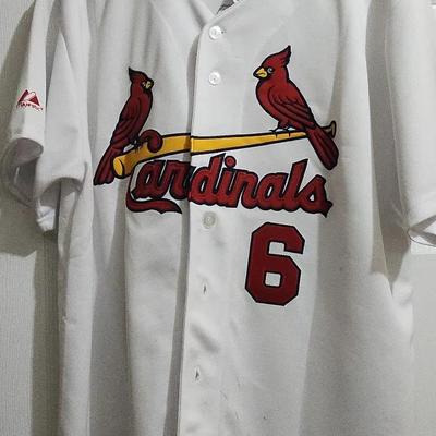 Autographed Stan Musial St. Louis Cardinals Jersey – #6
