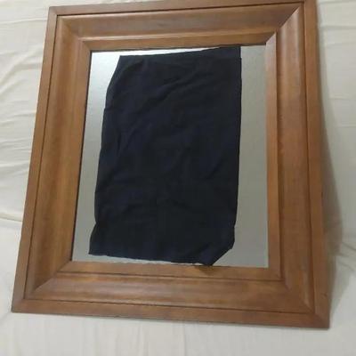 Wood Framed Mirror 
