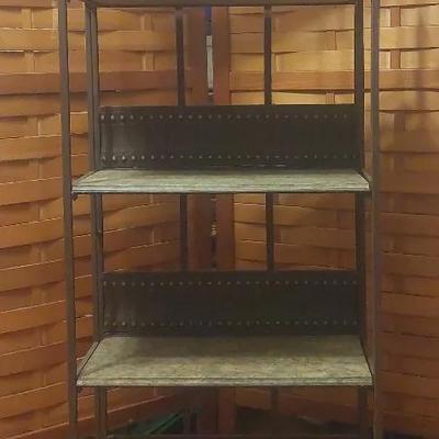 Metal & Tile Baker’s Rack (c. 1980s–1990s)
