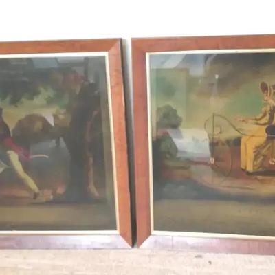 “A Pedestrian” & “A Velocipede” (Early 19th-Century Reproduction
