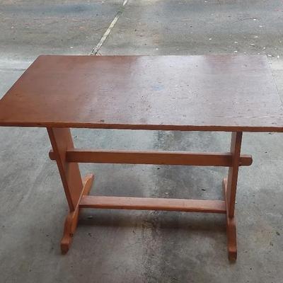 Pine Trestle Table (c.1940s–1950s)