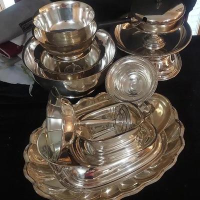 Silver Plated Service Ware 