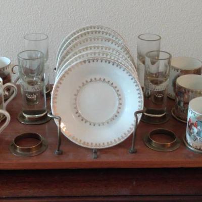 Coffee & Liqueur Service Set (Mid-20th Century)