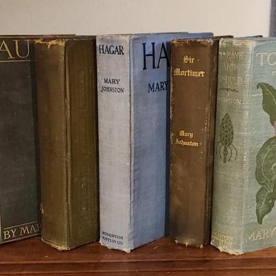 Antique Mary Johnston Book Collection – Early 1900s Novels 