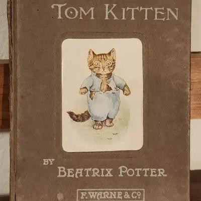 1907 The Tale of Tom Kitten by Beatrix Potter – Early Frederick Warne Edition

