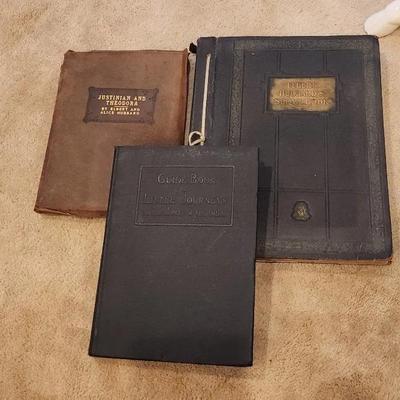 Elbert Hubbard Roycroft Collection – Scrapbook, Guide Book & Justinian and Theodora