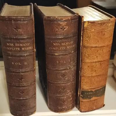 Faerie Queene by Edmund Spenser 1862 Illustrated Routledge Edition & Mrs Hemans’ Complete Works