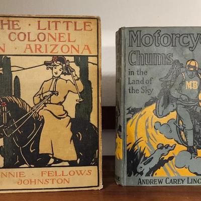“The Little Colonel in Arizona” & “Motorcycle Chums in the Land of the Sky” (Early 1900s)
