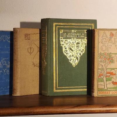 Poetry Books Collection – Late 1800s to Early 1900s
