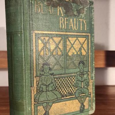 Antique “Black Beauty” Hardcover Book – Early Illustrated Edition (c. 1890s–1910s)