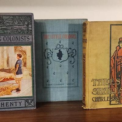 “The Young Colonists,” “The Little Colonel,” & “Tales from Shakespeare”