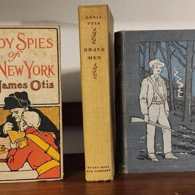 Adventure and War-Themed Books (Early 1900s–1940s)