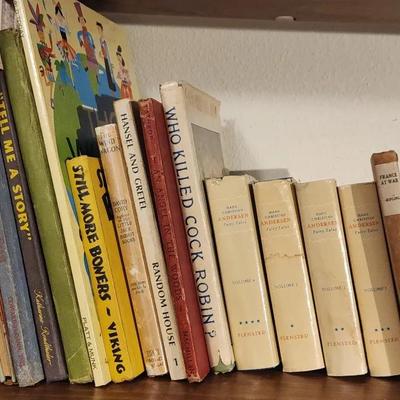 Children’s & Classic Literature Lot – Mixed Hardcovers and Fairy Tales