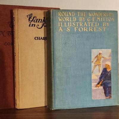 Vintage Books – “Wind in the Chimney” (Cornelia Meigs), “The Yankee in France,” & “Round the Wonderf