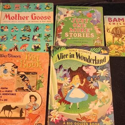 Children’s Book Collection – 1950s–1960s (Disney & Classics)
