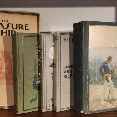 Collection of Antique & Vintage Decorative Books – Poetry and Classic Literature 1900-1930