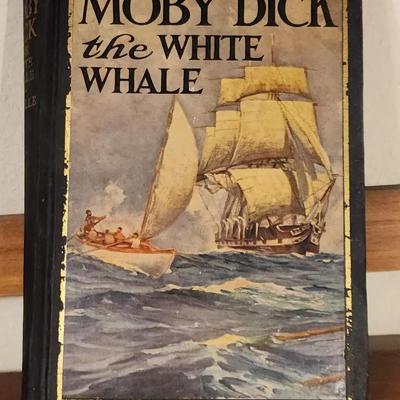 1931 Moby Dick, The White Whale by Herman Melville – Illustrated John C. Winston Edition
