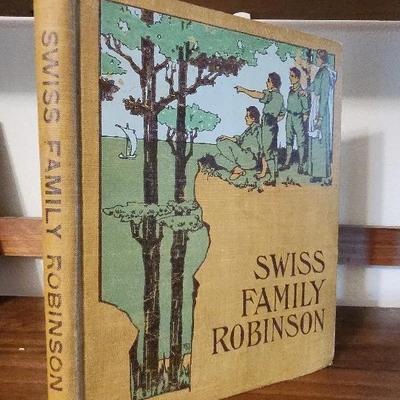 Swiss Family Robinson – Illustrated Vintage Edition. Circa 1920s–1940s