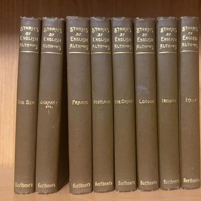 “Stories by English Authors” Set – Scribner’s, 1896
