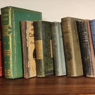 Antique Literature & Early Readers Collection – Harris, Porter, and More