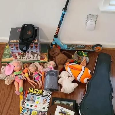 Children’s Toys, Scooter, Violin with Case, and More