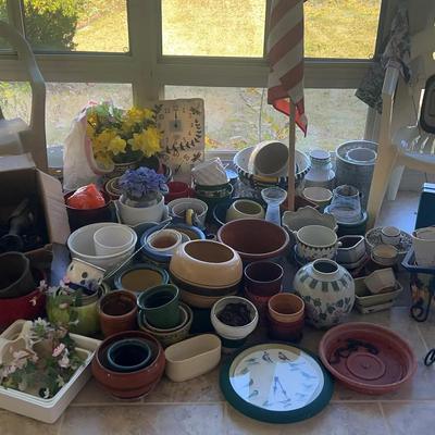 Outdoor & Garden Collection – Planters, Clocks, Patio Chairs & Lights