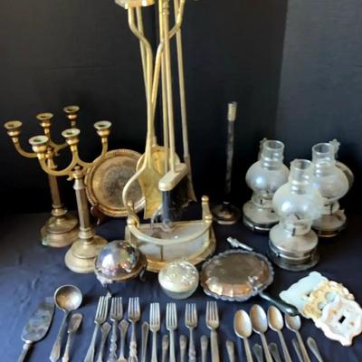 Silverplated & Brass Decorative Collection