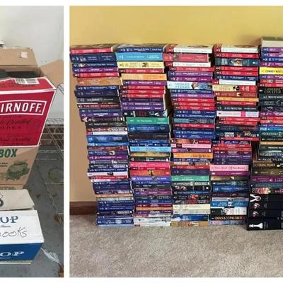 Large Book Collection – Romance, Health, and Vintage Editions