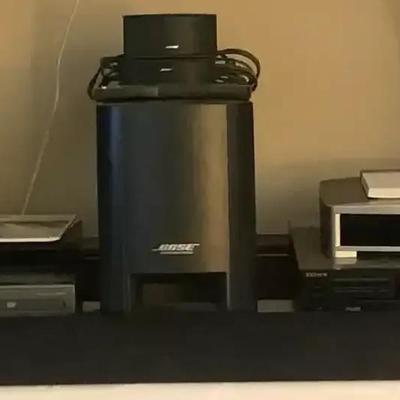 Bose Home Entertainment System with DVD & CD Components