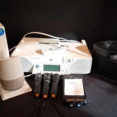 Home Electronics Collection – Google Home, GE Spacemaker, Insignia CD Player & More