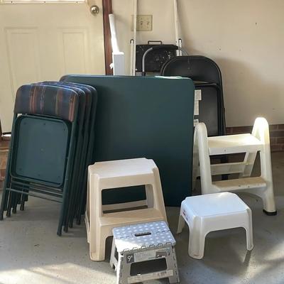 Folding Chairs, Tables & Step Stools Collection