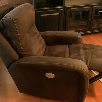 Electric Reclining Chair with Adjustable Headrest & Footrest