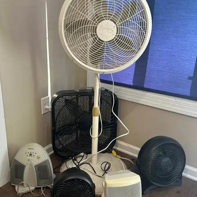 Collection of Fans and Heaters – Holmes, Honeywell, Duracraft & Lasko