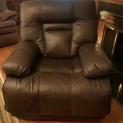 Electric Reclining Chair with Adjustable Head, Lumbar & Foot Rest