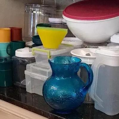Tupperware & Kitchen Storage Collection with Mixing Bowl, Pitcher & Cups